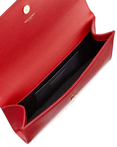 ysl red clutch with tassel|ysl clutch sale.